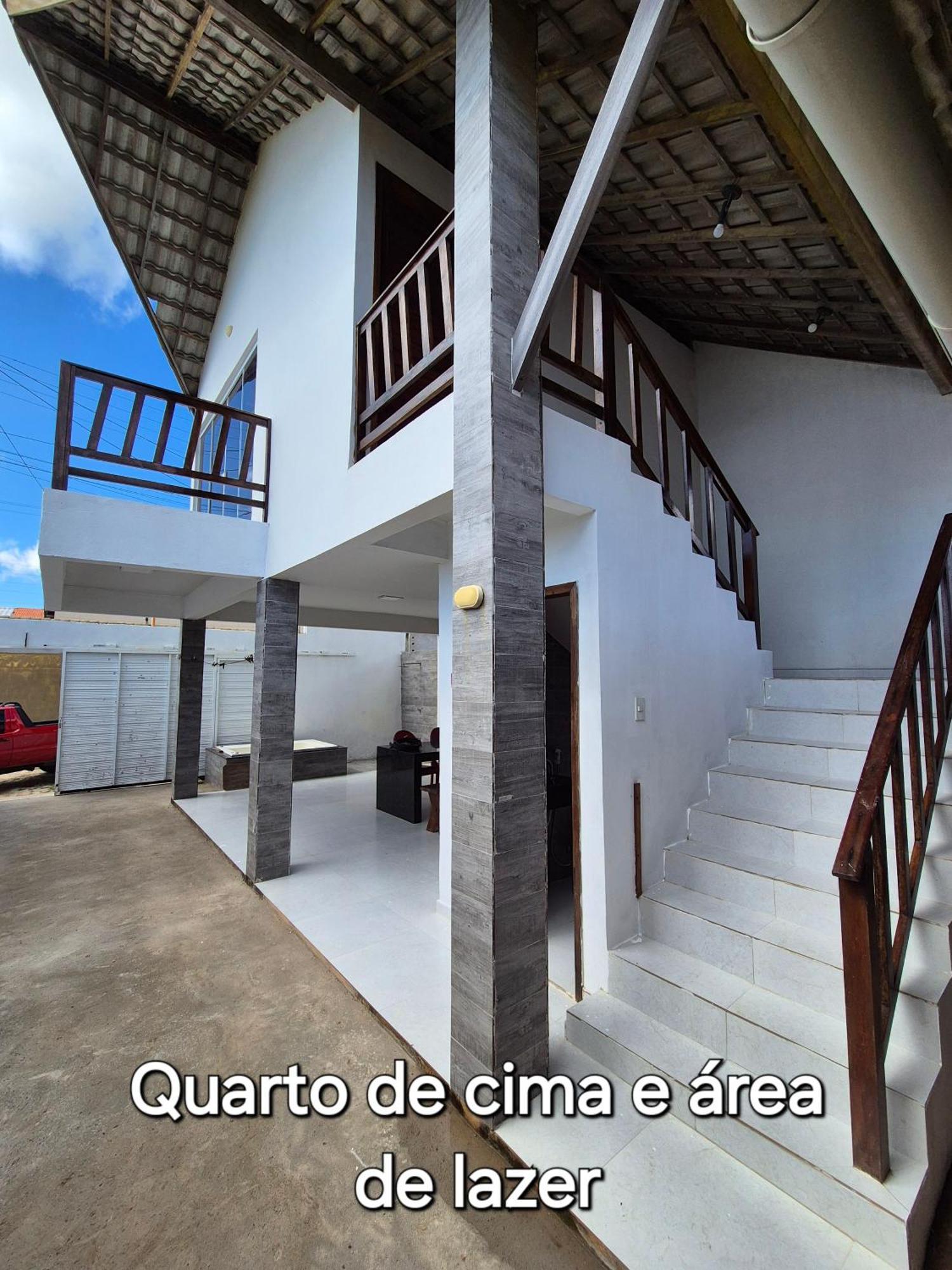 Casa Na Praia Com Vista Para O Mar Луис-Коррея Экстерьер фото