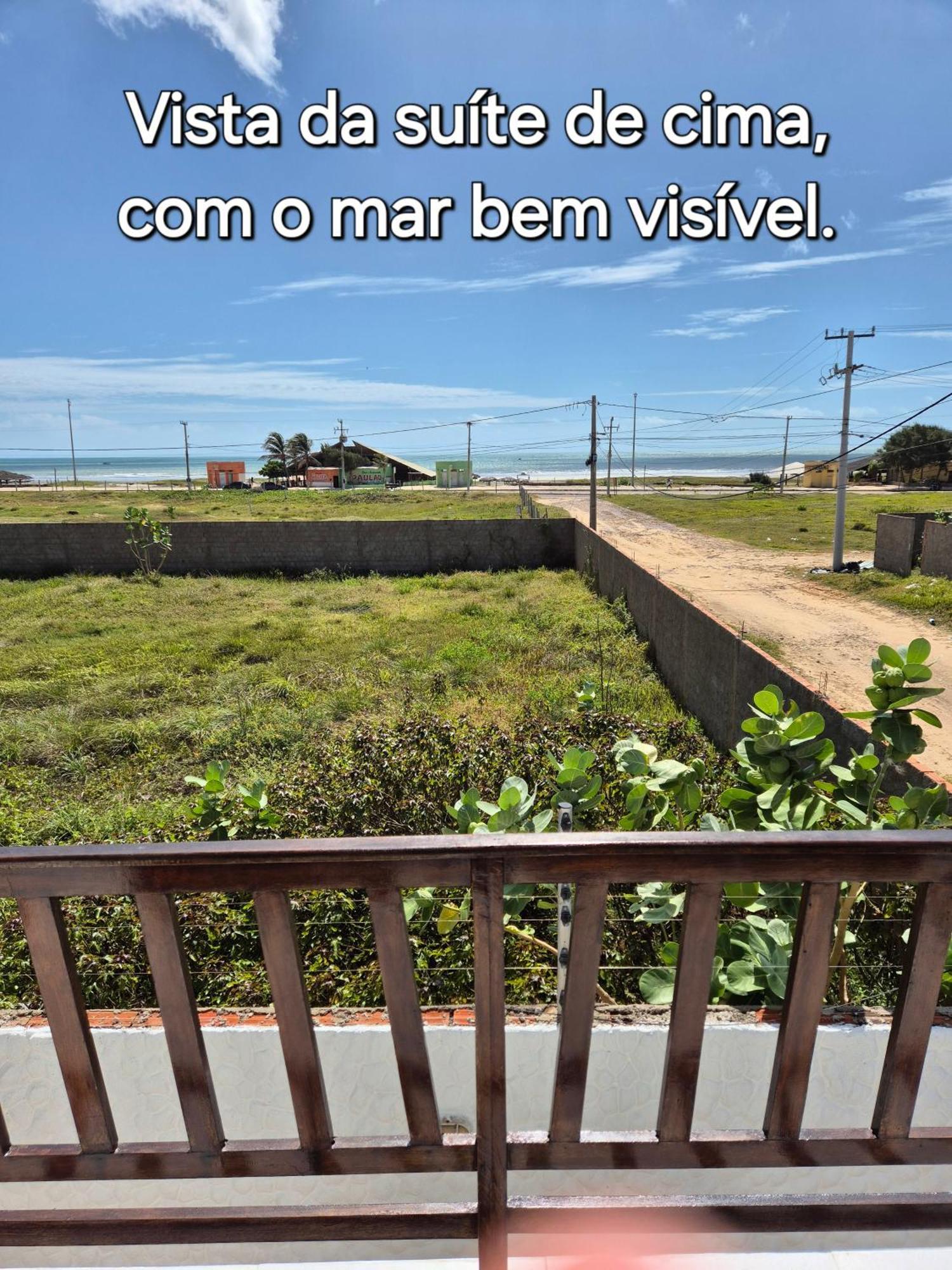Casa Na Praia Com Vista Para O Mar Луис-Коррея Экстерьер фото